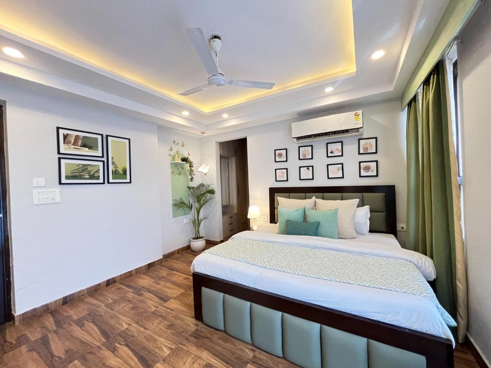 Bedchambers Medicity Serviced Apartments In Gurgaon Exterior foto