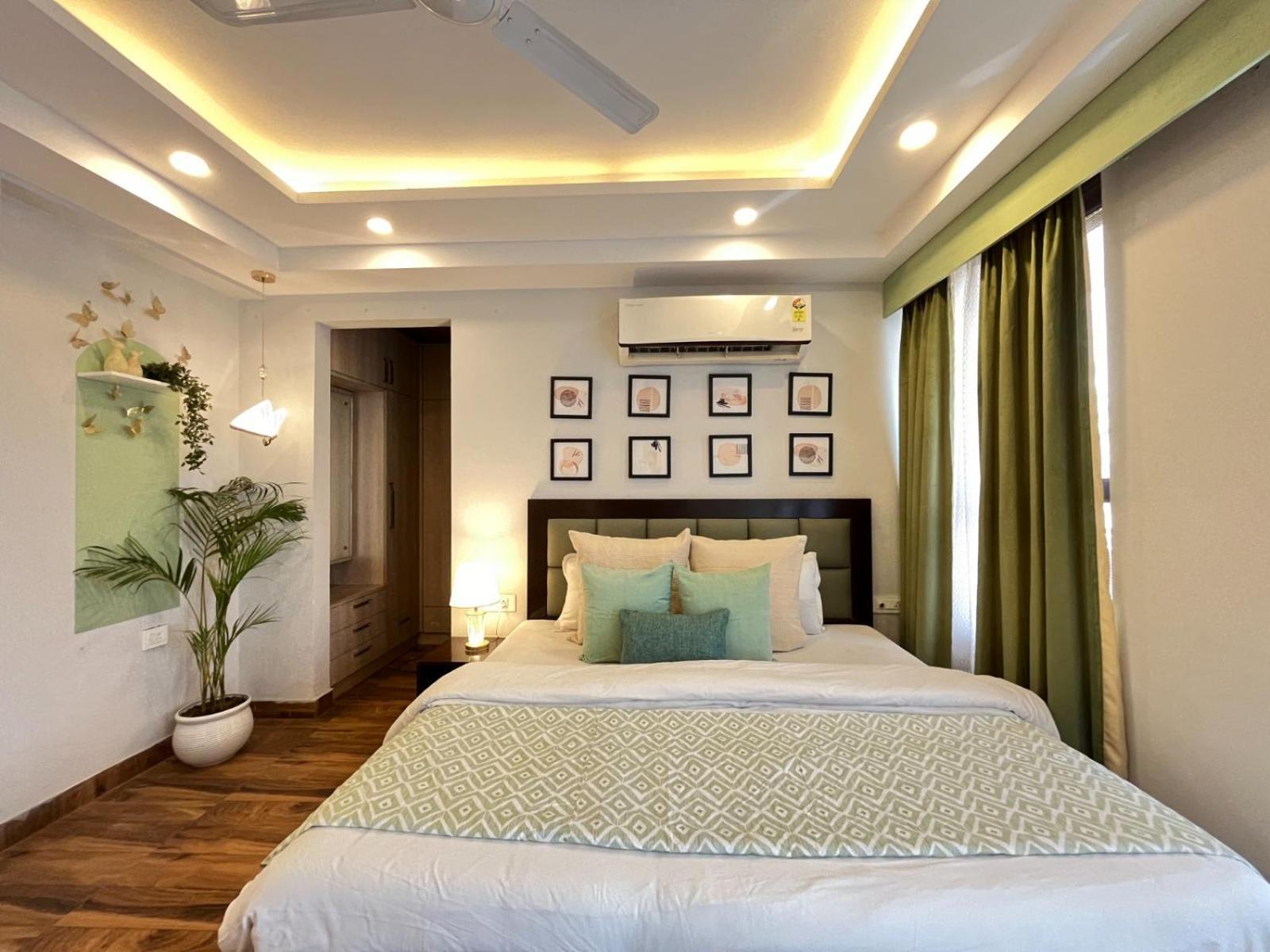 Bedchambers Medicity Serviced Apartments In Gurgaon Exterior foto