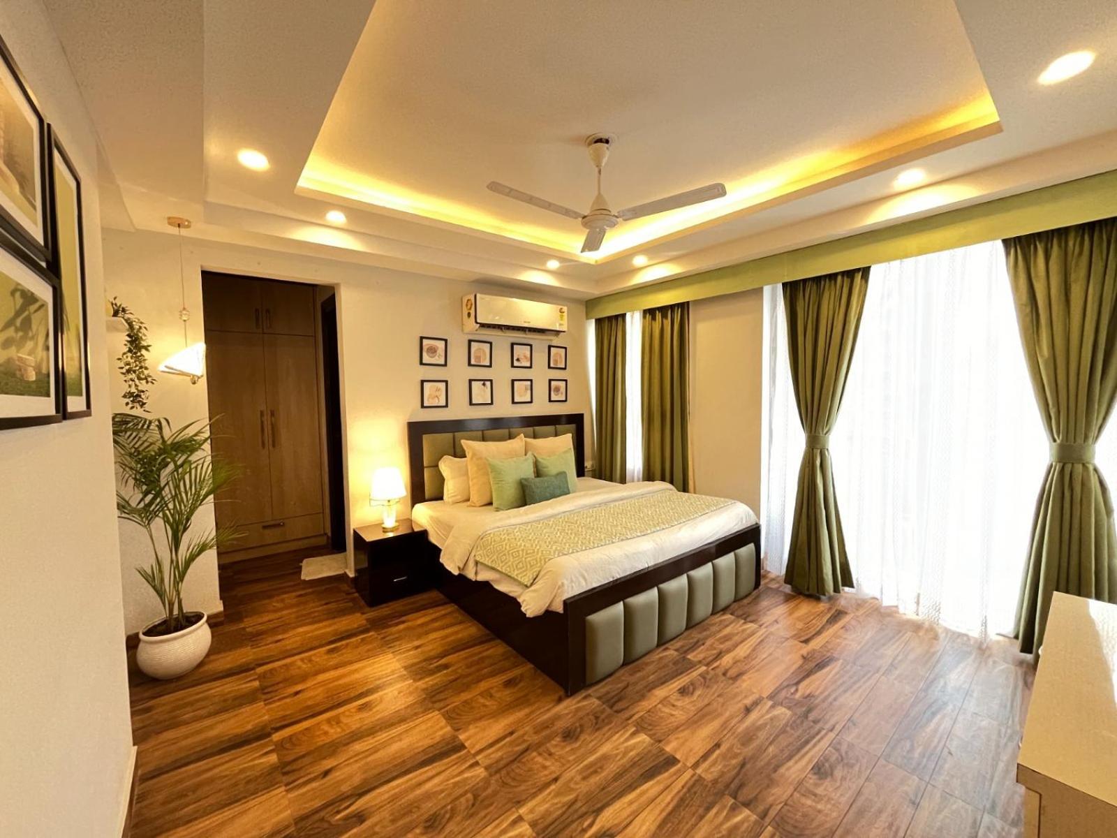 Bedchambers Medicity Serviced Apartments In Gurgaon Exterior foto