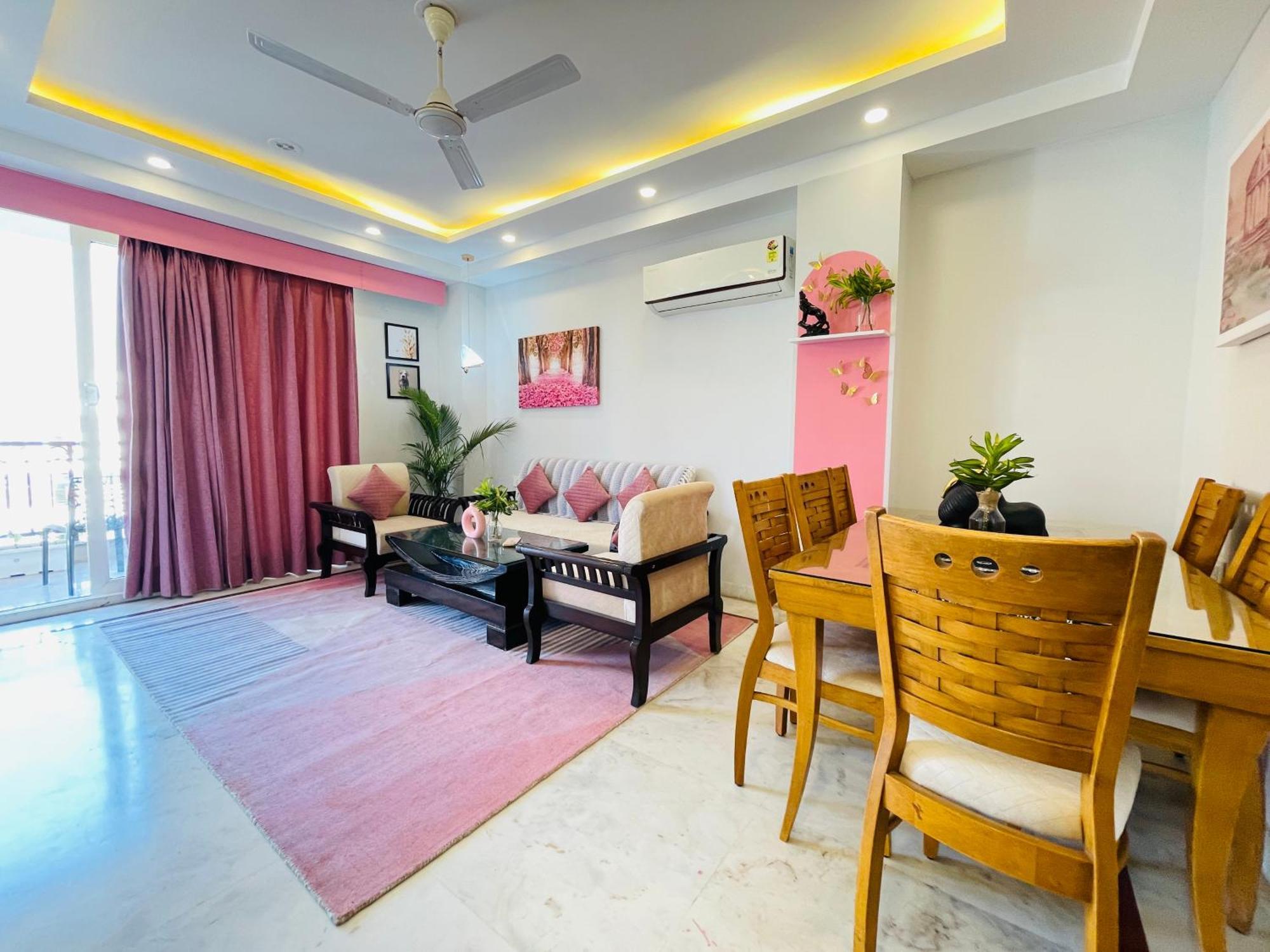 Bedchambers Medicity Serviced Apartments In Gurgaon Exterior foto